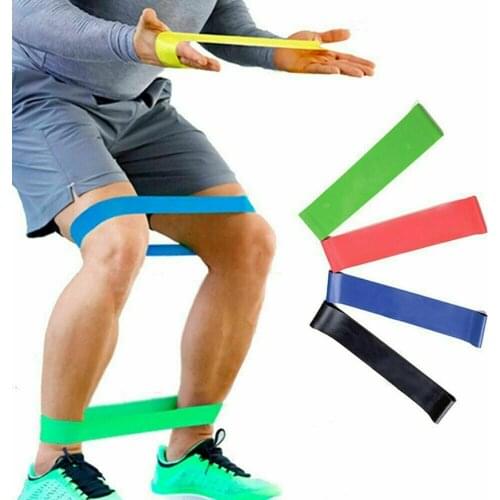 Yoga Gym Fitness Resistance Elastic Training Rubber Band Stretch Exercise HOT Rubber Fitness Mini Bands Crossfit Workout Equipme