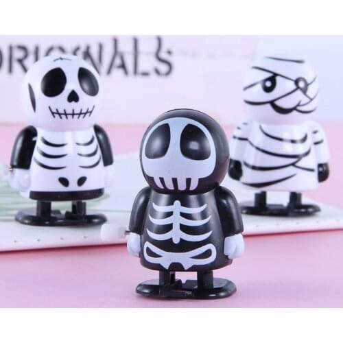 Funny childrens clockwork doll toys Halloween gifts Walkable mummies Cute and scary little ghosts Baby crawling ability trainin