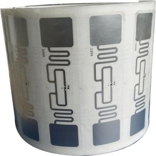 1000pcs UHF 860-960MHz UHF RFID Tag wet inlay AZ 9662 U8 Chip ISO 18000-6C Passive RFID UHF Sticker Label