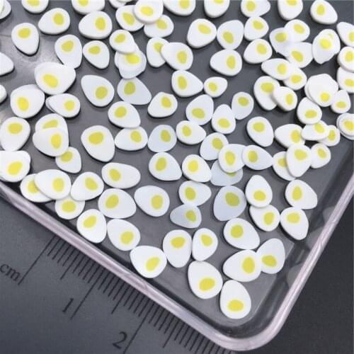 60g Egg Polymerclay,Soft Clay Sprinkles For Kids Diy/Craft Diy Making/Nail Art/Scrapbook Decoration/Craft Filler Wholesale