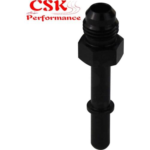 AN6 Fuel Adapter Fitting to 3/8 Quick Connect Male Fitting Adapter Push On EFI