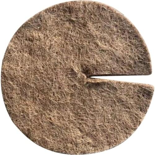 Flower Pot Shade Cushion Coconut Fibers Mulch Ring Tree Protector Mat For Indoor Or Outdoor Pad Gardening