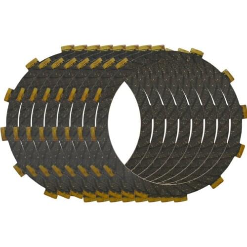 Motorcycle Engine Parts Clutch Friction Plates For SUZUKI RM250 SG250 KAWASAKI KX250 EJ KL650 VN700 800 900 KZ ZX750 Motorbike