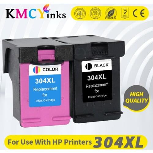 KMCYinks Ink Cartridge 304XL new version for hp304 for hp 304 xl deskjet envy 2620 2630 2632 5030 5020 5032 3720 3730 printer