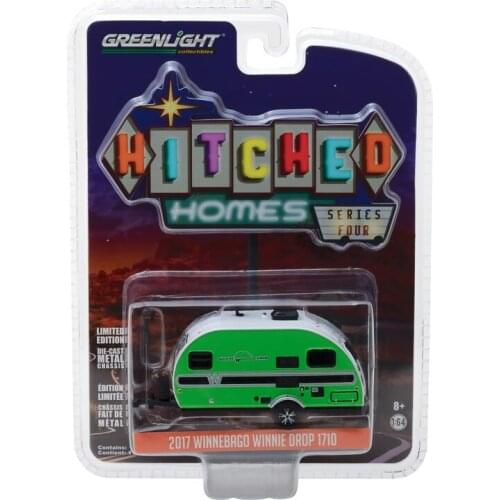 GreenLight 1:64 2017 Winnebago Winnie Drop 1710 Alloy model car Metal toys for childen kids diecast gift