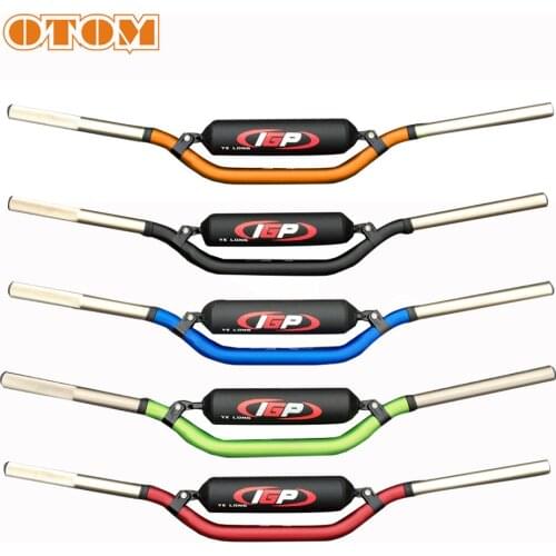 OTOM 1 1/8" Fat Bar 28MM Handlebars IGP Handle Bar CNC 7075 Aluminum For Motorcycle Pit Dirt Bike ATV KTM CRF YZF KLX RMZ Enduro