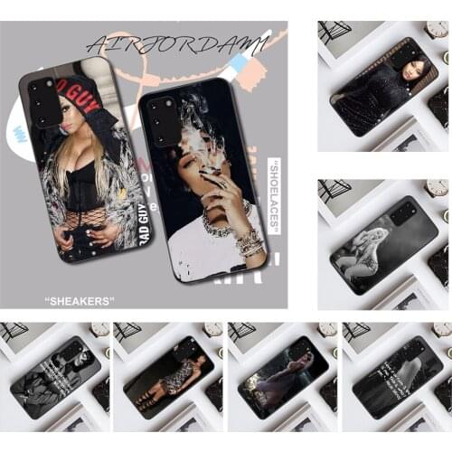 PENGHUWAN Nicki Minaj Original Phone Case Cover for Samsung S20 plus Ultra S6 S7 edge S8 S9 plus S10 5G