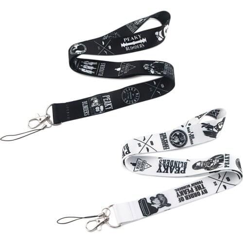 CA1517 Peaky Blinders tv Lanyards Cool Neck Strap Cell Phone Keys ID Card Holder Lanyard For Keys DIY Hanging Rope Lanyards