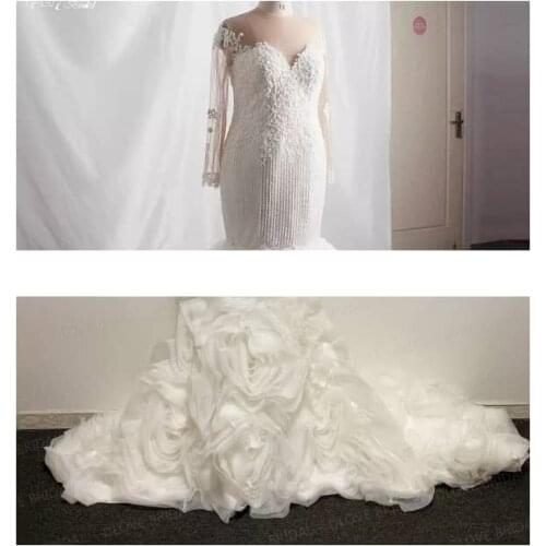 Custom Made Mermaid Wedding Dress