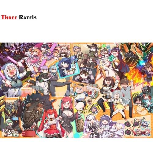 Three Ratels A77 Last Origin Vinyl Film Car Sticker Waterproof Car Styling Wrap Auto Vehicle Detailing accessories Motorcycle