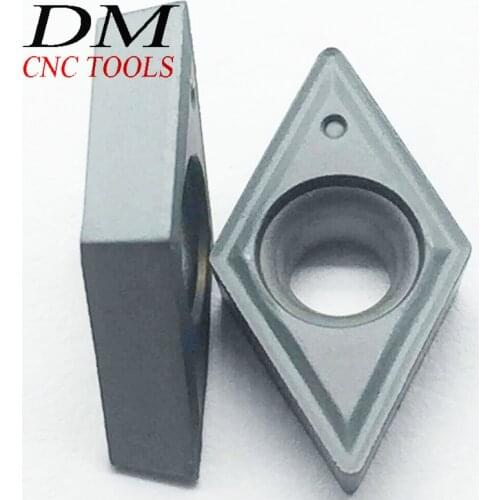10PCS DCMT070204-NN DCMT 21.51 CNC Turning inserts Carbide Inserts Cutting Tool