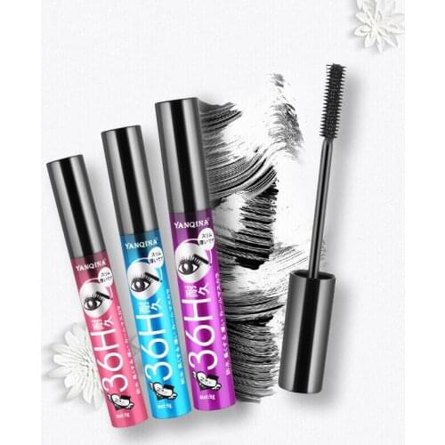 4D Smudge-proof Mascara Waterproof Eyelash Fiber Black Ink Rimel Curling Eye Lash lengthening Makeup Extension Volume Mascara