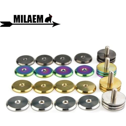 7pcs Archery Balance Weight Stabilizer Balance Bar End Weight Dampering Compound Bow Weight Stabilizer Shooting Accessories