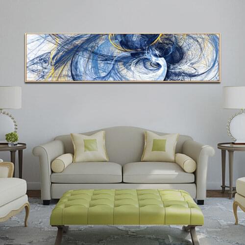 No Framed Abstract Colorful Line Canvas Art Painting Prints Wall Decorative Posters for Living Room Bedroom Hotel Home Decor