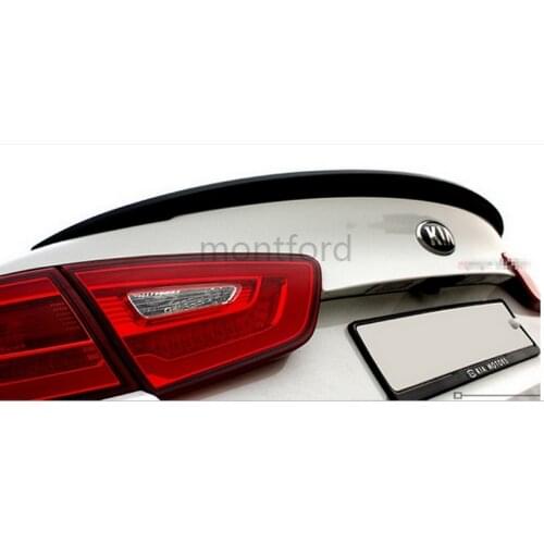 Car Accessories ABS Plastic Material Rear Wing Unpainted Primer Color Rear Roof Wing Spoiler For Kia K5 Optima Spoiler 2014 2015