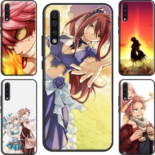 Anime Manga Fairy Tail Case For Samsung A50 A70 A71 A51 A40 A10 A20e A21S Galaxy S20 Ultra Note 10 Plus S10 S9