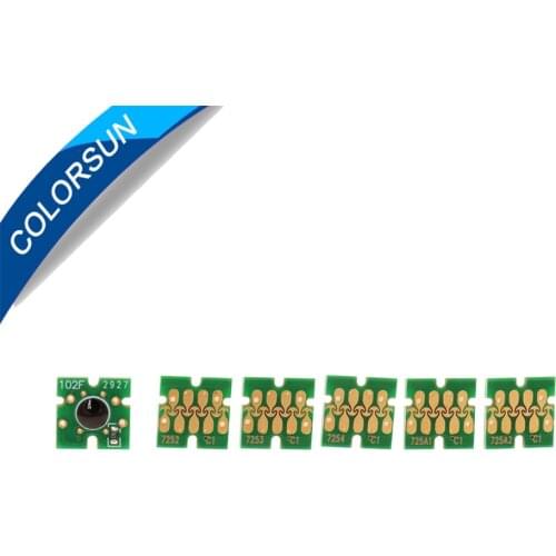 Colorsun Newest version stable F2000 chips for Epson Surecolor F2000 ink cartridges chips F2000 one time use chips