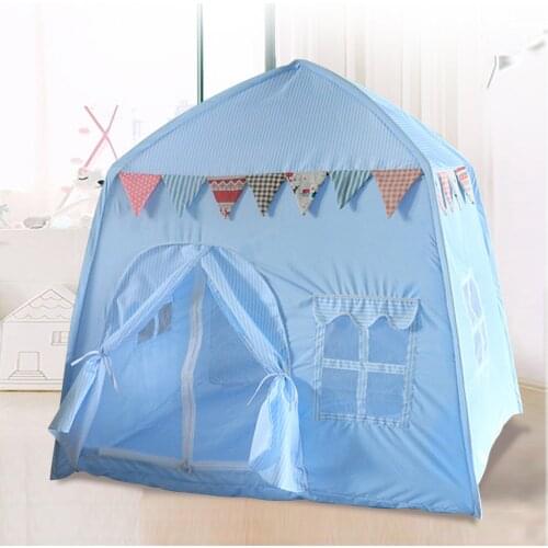 Kids Play Tent Castle Large Teepee Tent For Kids Portable Playhouse Children House For Indoor Outdoor Use For Boys And Girls