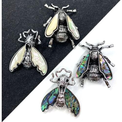 Exquisite Natural Shell Pendant Animal-shaped Abalone Shell Mother-of-pearl Making DIY Handmade Necklace Accessories Jewelry