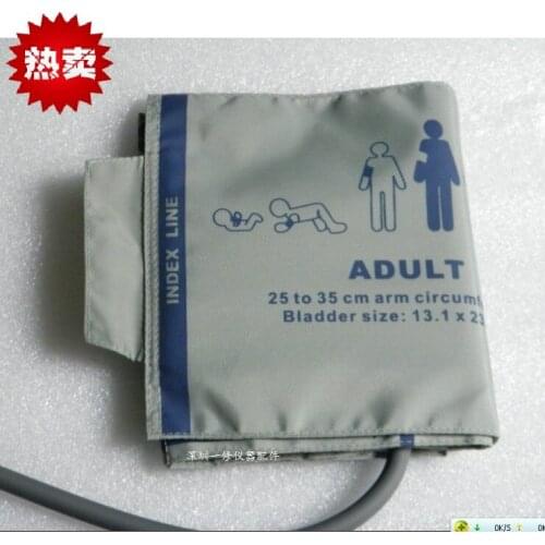 Make for Meirui mec1000 / 2000 adult single tube blood pressure cuff arm band cuff / ECG monitor accessories cloth band