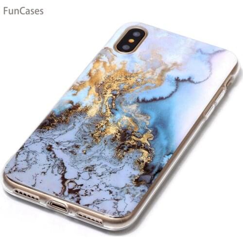 Marble Case sFor Aksesuar iPhone X Soft Silicone Back Cover Carcasas Sports Holsters Clips Case sFor iPhone X Frontje Coque Caso
