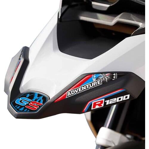 Front Beak Fairing Extension Wheel Extender Cover Motorcycle Stickers Decal For BMW R1200GS LC ADV R 1200 GS Adventure GSA R1250