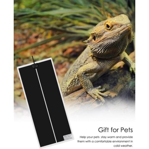 Pet Warm Heater Reptile Pets Heating Pad Climbing Pet With Thermostat Controller Terrarium Warmer Heated Mats Reptiles Supplies