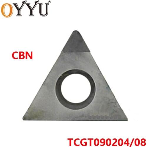 OYYU TCGT0902 Diamond CBN Boron Nitride TCGT090204 M2.2 M2.5 TCGT090208 TCGT 090204 090208 Lathe Cutter Turning Tools