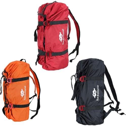 Climbing Rope Bag Survival Folding Shoulder Strap Portable Outdoor Safety Rope Adjustable Accessories Camping Equipment