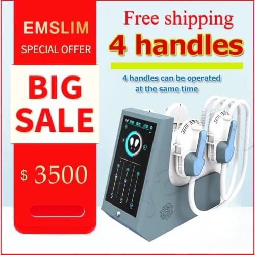 High Frequency Teslasculpt HIEMT Electromagnetic Muscle Stimulation Device Weight Loss Body Slimming Sculpting Machine