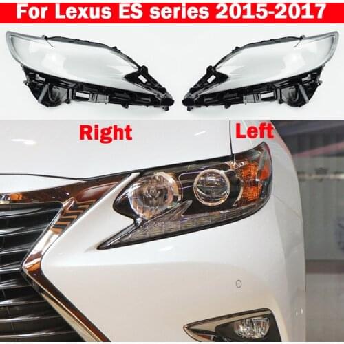 High Quality Headlamp Case For Lexus ES series 2015-2017 ES200 ES250 ES300h Car Glass Headlight Cover Auto Lens Lampshade Shell