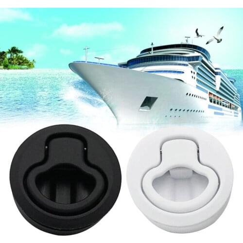 2" Round Locking Flush Pull Latch Replacement Plastic For RV Marine Boat Southco
