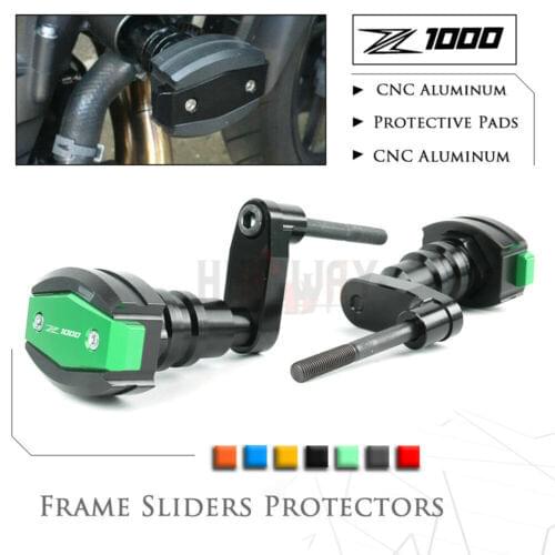 Motorcycle engine protectors frame sliders Anti Crash Pad Falling Protection For KAWASAKI Z1000SX Z 1000 SX 2010-2018