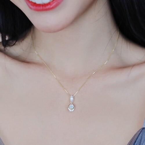 Women Jewelry AAA Zircon Pendant Necklace Delicate Design High Quality Hot Selling Chain Necklace For Party Gifts