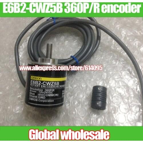 1pcs E6B2-CWZ5B 360P/R encoder for Omron / 360 line of optical rotary encoder / incremental encoder