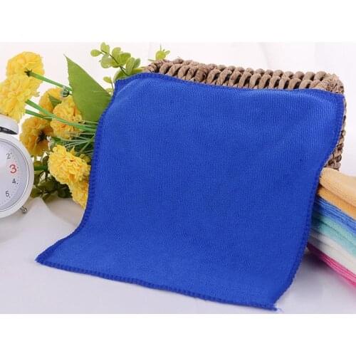 20*20cm Soft Microfiber Cloths Car Towel Clean Face Towel Hair Ultra Fine Towel Cleaning Cloth Kitchen Dirt Cleaning