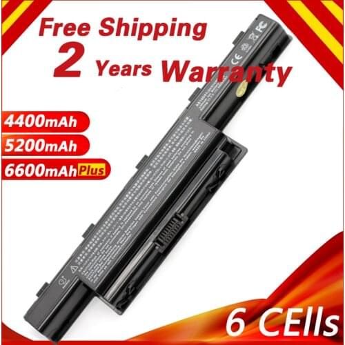 High Capcity Laptop battery for ACER Aspire 5742 5552 5750G 5741 AS10D31 AS10D41 AS10D51 AS10D61 AS10D71 AS10D75 AS10D81 AS10G3E