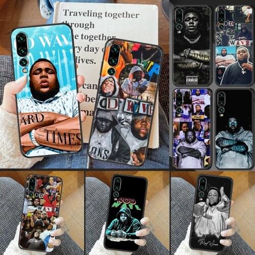 Rod Wave Rapper Phone case For Huawei P Mate P10 P20 P30 P40 10 20 Smart Z Pro Lite 2019 black trend coque 3D cell cover soft