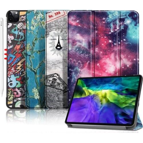 Case for iPad 11 inch Pro for iPad Pro 11 3rd Folding Magentic Stand Smart Case Hard PC Cover for iPad pro 11 2021 2020 2018