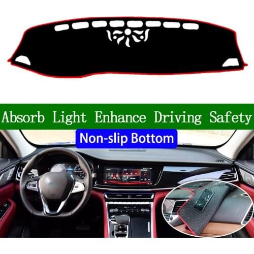 For changan CS85 COUPE 2019 Non-slip Bottom Dashboard Cover Car Decals Car Stickers Interior Car Accessories