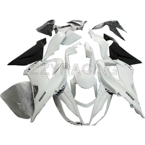 Injection Fairings Kits for Kawasaki ZX6R 2013 - 2018 Year ZX-6R 13 - 18 Complete ABS Plastic Motorcycle Body Kit White Cowlings