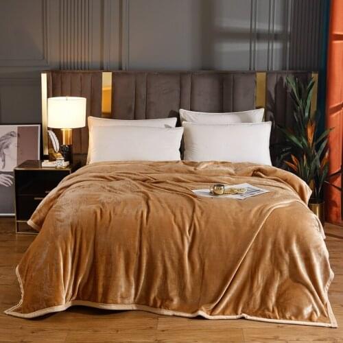 Classical Solid Color Flannel Throw Blanket Camel Navy Blue Fleece Blandets Purple Grey Bed Cover Bedspread Home Textile 350gsm