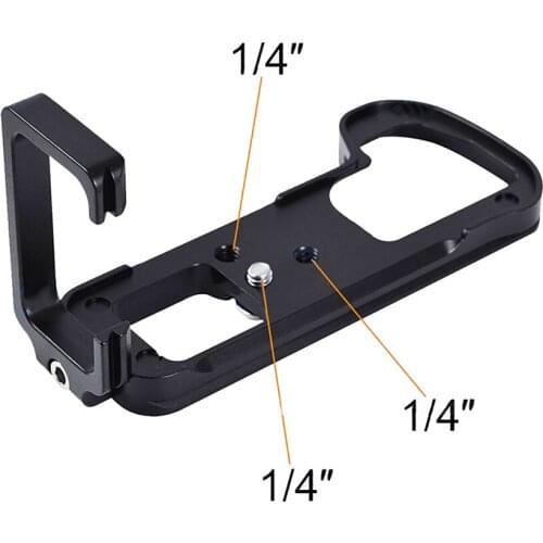 L-shaped Camera Handle Quick Release Vertical Bracket Grip Plate for Lumix GH4 Camera Accessories