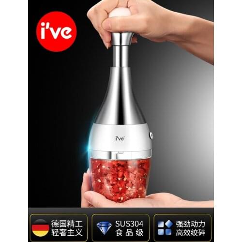 Mini garlic masher manual garlic masher small pepper masher meat cutting masher