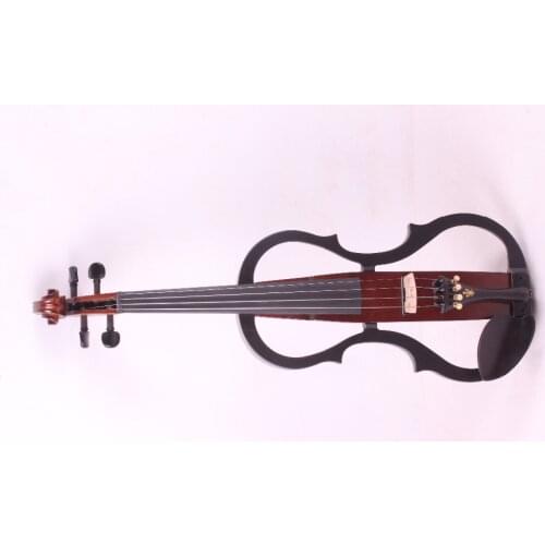 New 4/4 Electric Violin Solidwood Powerful Sound Big jack Small jack Master 2