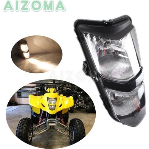 12v/25w ATV Headlight Filaments Head Lamp Assembly For Suzuki Quadsport LT-Z400 LT-Z400Z Kawasaki KFX400-KSF400-A1/A2/A3 03-08