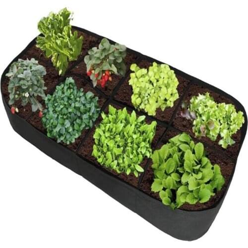 Rectangle Garden Grow Bag Garden Jardin Jardinage Ogrod Raised Plant Bed Garden Flower Planter Nutrition Elevated Vegetable Box