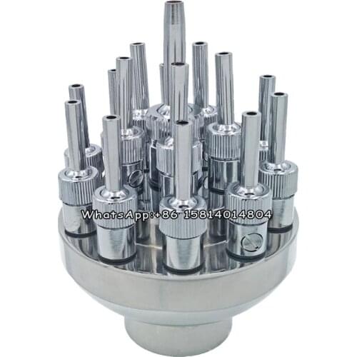 1.5 inch DN40 adjustable fountain nozzle,304 stainless steel three-layer flower fountain nozzle,porous fountain,music fountain