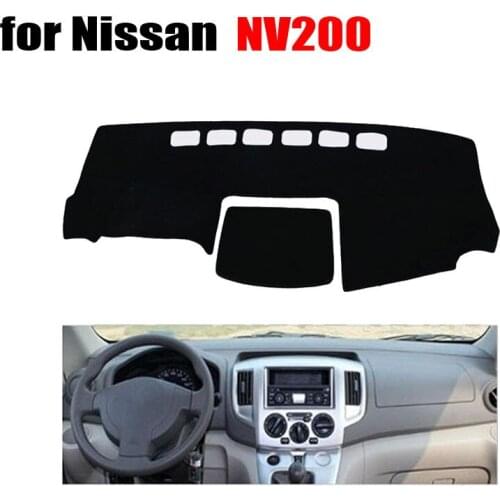 RKAC Car dashboard pad covers For Nissan NV200 all the years left hand drives Instrument platform desk dash pad car accessories