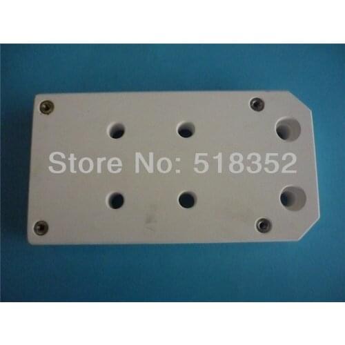 Seibu S304 Upper Ceramic Insulation Board, Isolation Plate for Z-axle L80mmx W140mmx T20mm, WEDM-LS Wire Cutting Machine Parts